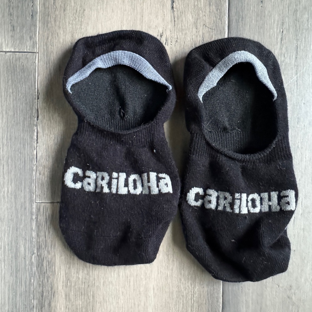Cariloha Black No-Show Socks